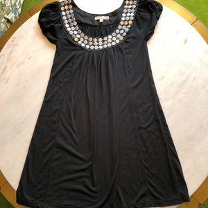 Black and Silver Dress